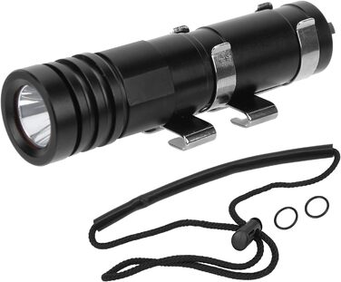 Ліхтар для дайвінгу Alomejor, водонепроникний LED ліхтар-лампа для підводного спорту, кемпінгу