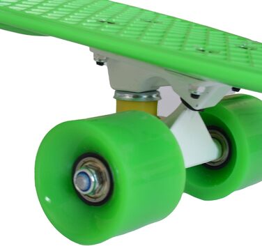 Скейтборд Penny Board MUWO Cruiser 55 см зелений, ретро, PU-колеса, для початківців і профі