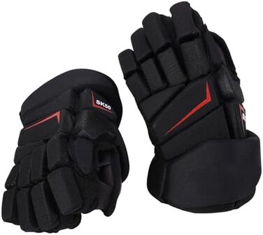 Ківш для хокею VGEBY, 1 пара, дихаючі, з захистом пальців, з нейлону (25.4 см / 10 дюймів)