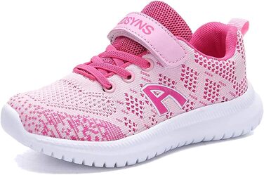 Дитячі кросівки для дівчаток та хлопчиків: спортивні, для бігу, прогулянок, рожеві, розмір 34