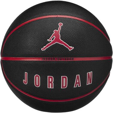 Баскетбольний м'яч Jordan Ultimate 2.0 8P, розмір 7, для вулиці та залу, чорний, унісекс