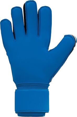 Воротарські рукавички Uhlsport Aquasoft для дорослих, водостійкі, синьо-зелені, розмір 9