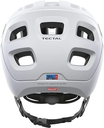 Велошолом POC Tectal для дорослих, білий, XL-XXL (59-62 см)