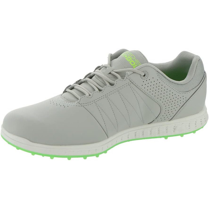 Гольф-взуття Skechers Pivot для чоловіків (44 EU, сірий, лайм) без шипів