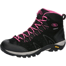 Черевики трекінгові та для походів Brütting Mount Bona, унісекс, 39 EU, чорний/рожевий