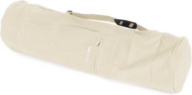 Сумка для йоги Yogistar Yogibag Basic з блискавкою, велика, бавовна, 80 см, біла