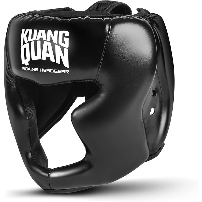 Захисний шолом для боксу та кікбоксингу Kuang Quan, боксерський шолом для MMA, тренувань, з максимальним захистом обличчя