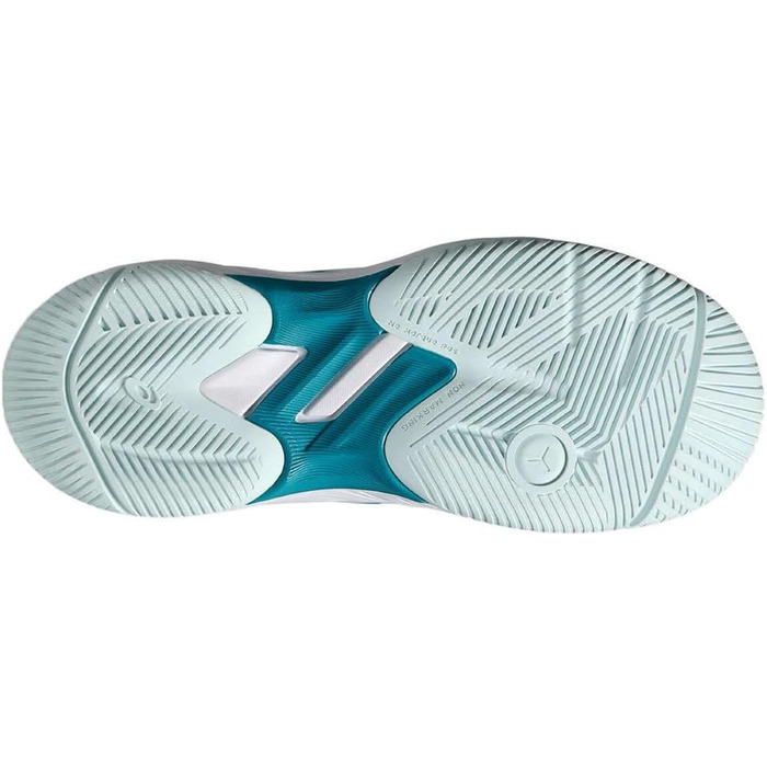 ASICS Gel-Game 9 GS - дитячі кросівки для тенісу (37 EU, Aquamarin/White)