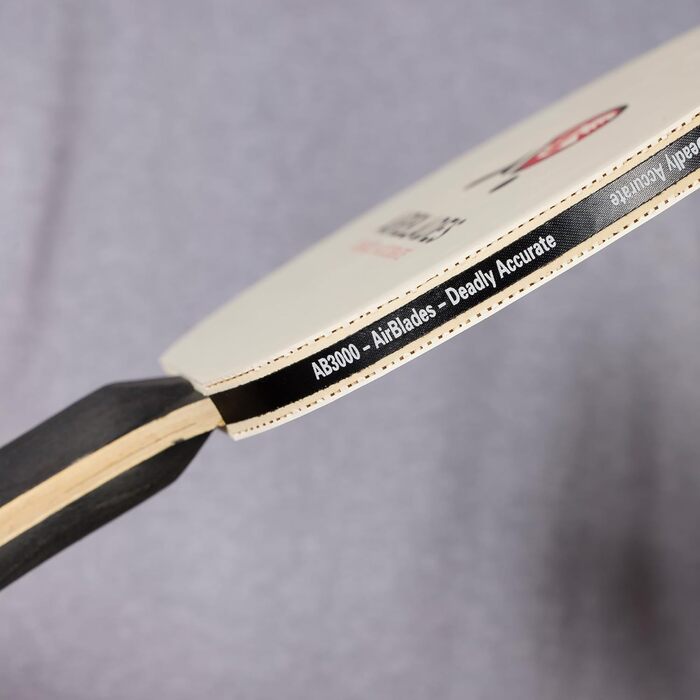 Професійний пінг-понговий ракетковий набір AirBlades 3 Sterne з жорстким кейсом | Ракетка для настільного тенісу з ергономічною ручкою | 5 дерев'яних шаришок та преміум-гумою