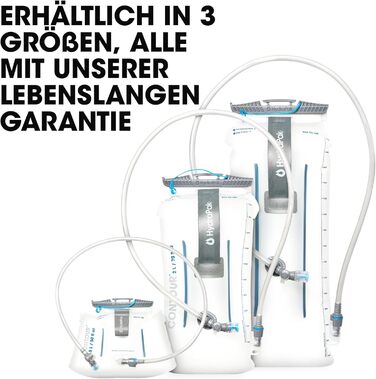 Гідратор HydraPak для рюкзака, 1.5/2/3 л — питна система з клапаном, не протікає, повністю вивертається, підходить для більшості рюкзаків, можна мити в посудомийній машині