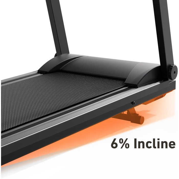 Біговий тренажер DeerRun Raceable з підтримкою High-Tech пристроїв, складний, до 158 кг, з APP-керуванням, 2573W, для дому, з курсами та мульти-режим, чорний