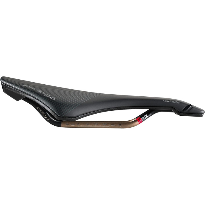 Велосипедне сідло Prologo Dimension Tirox 245x143 мм, чорне