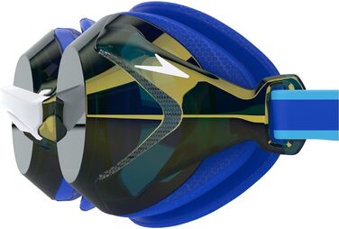 Окуляри для плавання Speedo Vanquisher 3.0 дзеркальні унісекс дитячі, Cobalt Pop
