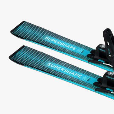 Гірські лижі HEAD Supershape JRS + кріплення JRS 4.5/7.5, довжина 150 см, для дітей