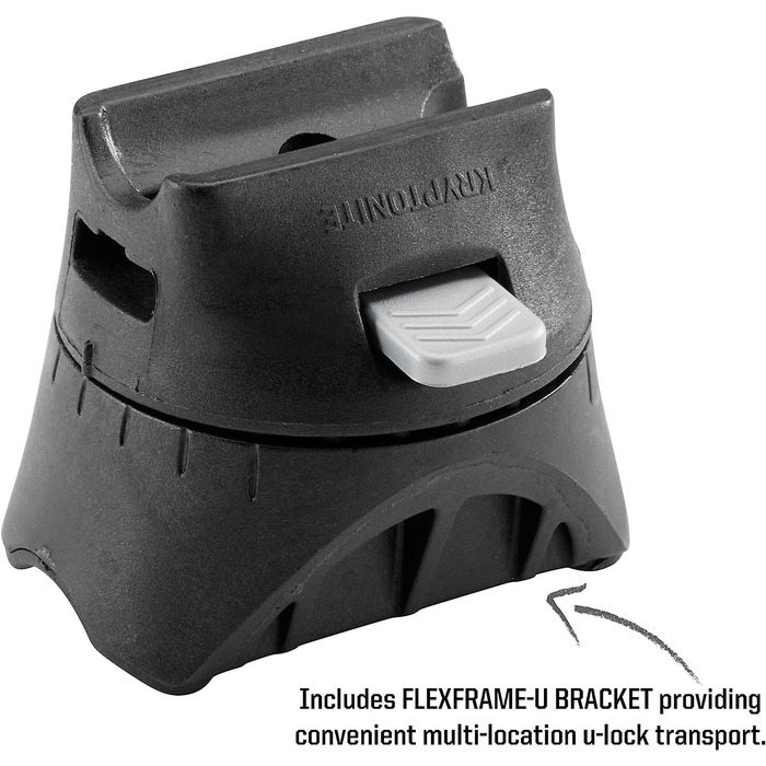 Замок Kryptonite Bügelschloss 6/10 для велосипеда з 120см кабелем KryptoFlex та кріпленням, 2 ключі