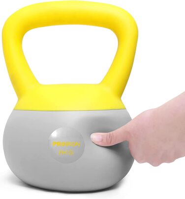 PROIRON М'яка гиря 6 кг, безпечна для підлоги, зручна, для домашнього тренування, ідеальна для початківців