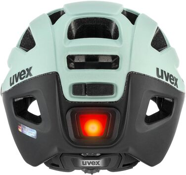 Велошолом uvex Finale Visor з візором та LED-світлом для міста, унісекс