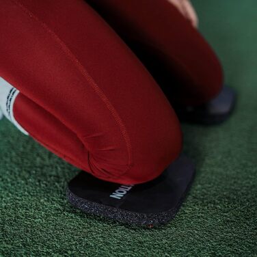 Колесо для пресу GORNATION з наколінниками, для тренування корпусу, компактне та міцне, Ø 16 см, стабільне, для пресу, спини та рівноваги