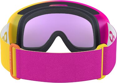 Гірськолижна маска POC Fovea Mid Clarity Comp Speedy Gradient/Чорна/Синя лінза — преміум окуляри для лиж та сноуборду з високою чіткістю огляду, для інтенсивних змагань