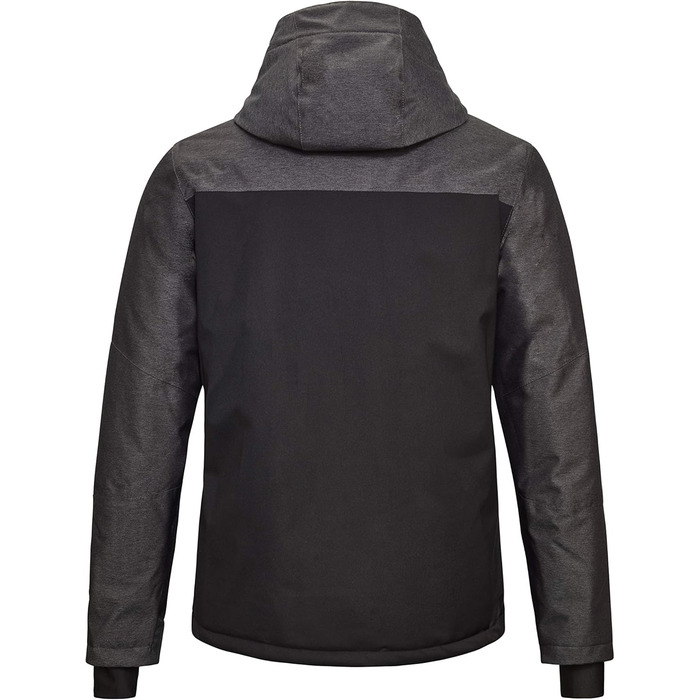 Killtec чоловіча куртка для катання на лижах Tirano Mn, функціональна куртка з відстібаною капюшоном та снігозахистом, 3XL, чорний