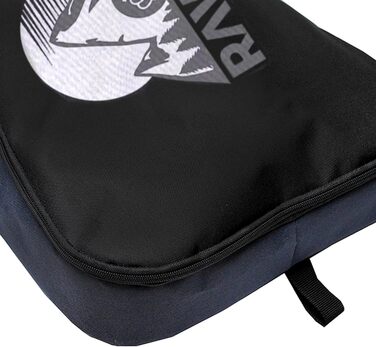 Сноуборд-сумка Rawstyle 170 см XXL чорна-сіра, чохол для сноуборду