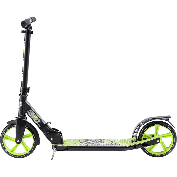 Самокат STAR SCOOTER алюмінієвий для дітей та дорослих, 205 мм колеса, для міста, для хлопчиків і дівчат від 6 років
