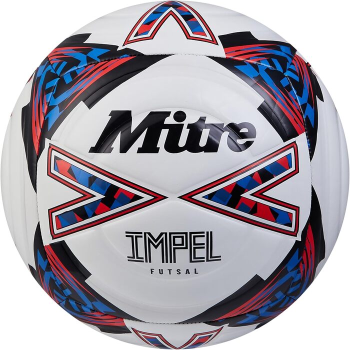 М'яч для футзалу Mitre Impel, розмір 3, білий, унісекс