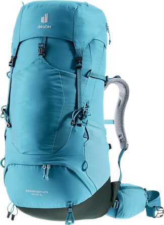 Жіночий трекінговий рюкзак Deuter Aircontact Lite 45+10 SL, легкий