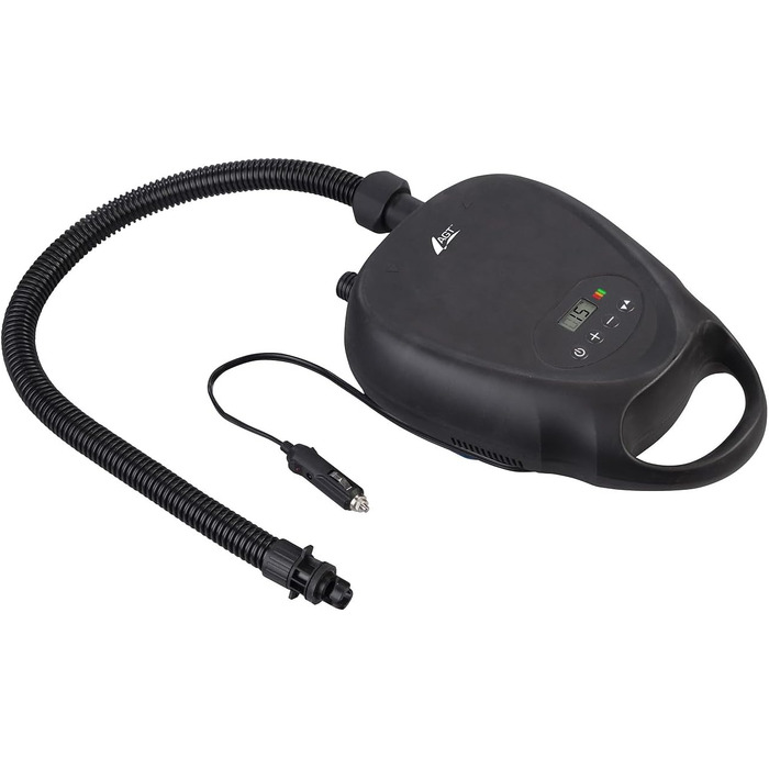 Електрична акумуляторна повітряна помпа для SUP-дошок AGT, 70 л/хв, 12 В, 1,38 бар/20 psi