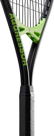 Тенісна ракетка Wilson Blade 25 V9 для юніорів, чорна/зелена