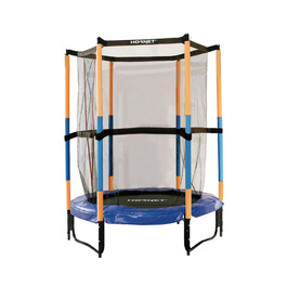 Дитячий батут Hudora Hornet з сіткою безпеки - 140 см, блакитний