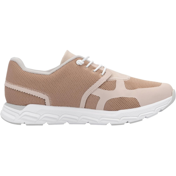 Кросівки Rieker білі жіночі повсякденні низькі, 39 EU, рожеві деталі (31)