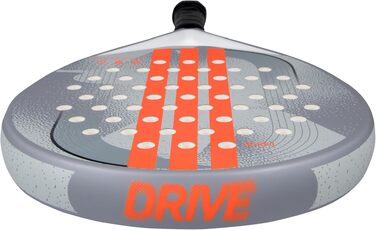 Ракетка для падел-тенісу adidas Drive Grey 3.4 (модель 2025), універсальний розмір