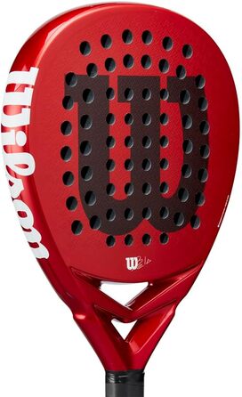Падель ракетка Wilson Bela Elite V2.5, карбон/EVA, 365 г, червона