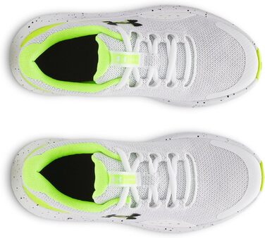 Чоловічі кросівки Under Armour Surge 4 (38.5 EU, Білий, Hyper Green, Чорний)