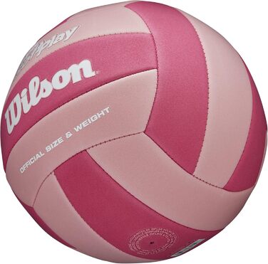 Волейбольний м'яч WILSON Super Soft Play Outdoor, офіційний розмір, для відпочинку