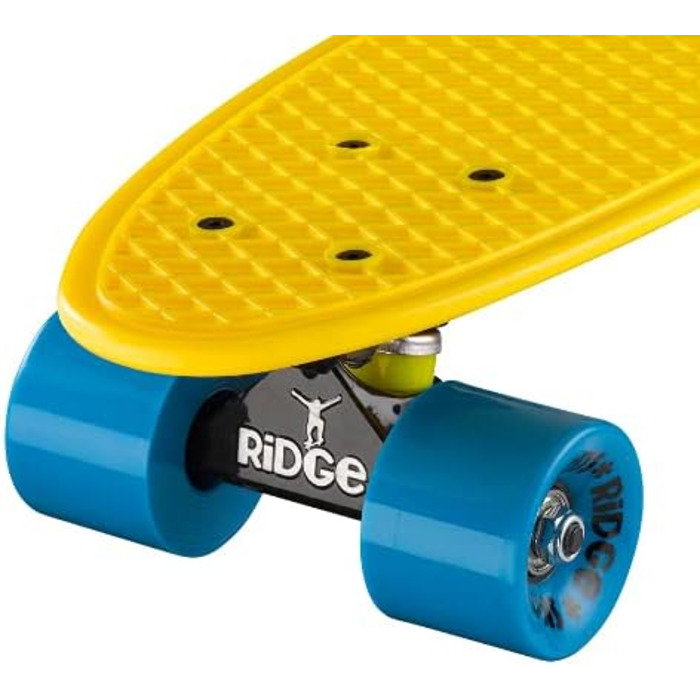 Скейтборд Ridge Cruiser Mini Limited Edition (Жовто-Чорно-Синій) - Компактний круїзер для міста