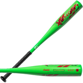 Franklin Sports Venom 1000 Бейсбольна бита для те-болу (25 дюймів/15 унцій)