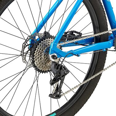 Гірський велосипед Eastern Bikes Alpaka 29'' легкий, 9-швидк., гідравл. дискові гальма, передня амортизація, 4 розміри рами, 19'' синій