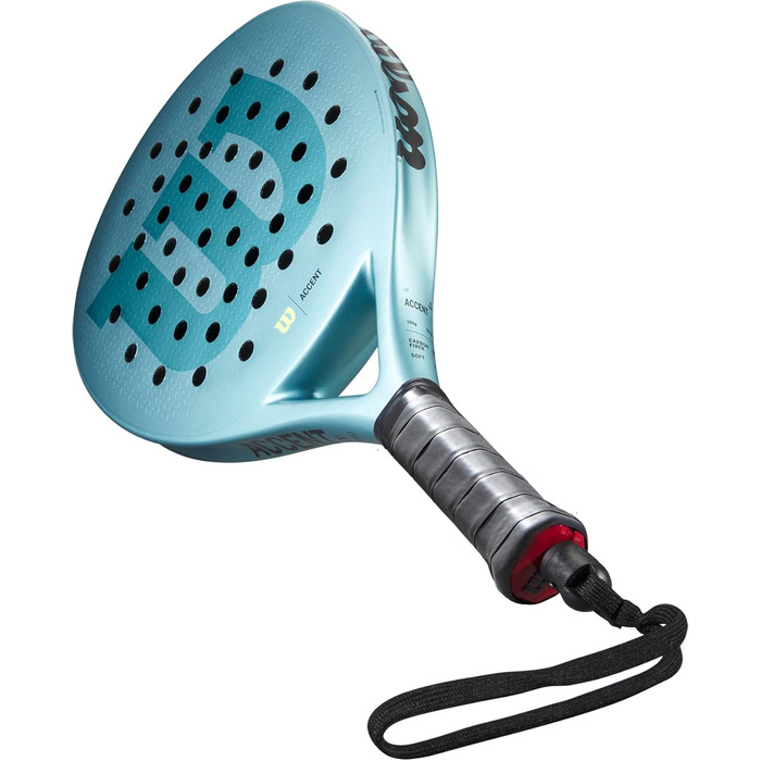 Падельна ракетка Wilson Accent LT, карбон/EVA, 350 г