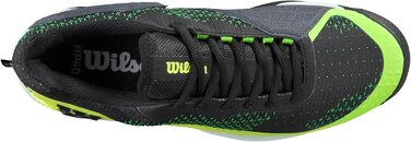 Тенісні кросівки Wilson Rush Pro Extra Duty, 43 1/3 EU, чорний/жовтий/зелений, Gecko