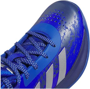 Кросівки баскетбольні adidas Cross Em Up 5 Wide для дітей та дорослих (38 EU, Team Royal Blue Silver Met Victory Blue)