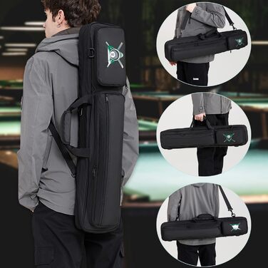 Водонепроникний футляр для більярдних київ 4X4: містка сумка для 4 частин та 4 насадок