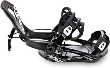 Кріплення для сноуборда RAVEN Fastec FT360 Black XL (43-47)