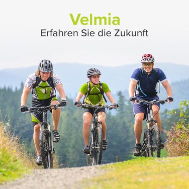 VELMIA Велосипедне сідло 100% Водонепроникне, безшовне та ергономічне - комфортне сідло для чоловіків та жінок, ідеальне для електровелосипедів, трекінгу та міських поїздок, а також гірських велосипедів