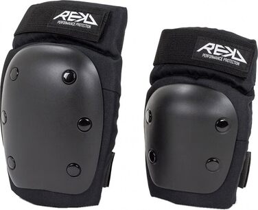 Захисний комплект Rekd Youth Double Pad для скейтборду, унісекс, дорослий, розмір M, чорний, міцний