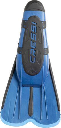 Ласти Cressi Agua Short короткі для снорклінгу та плавання, розмір 45/46, сині