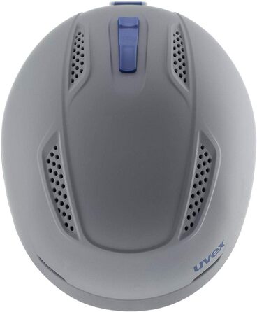 Лижний шолом Uvex Ultra Pro сірий/синій, унісекс, 55-59 см
