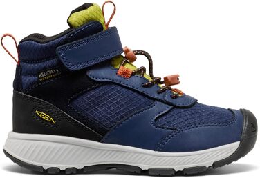 KEEN Skua Mid - водонепроникні трекінгові черевики для дітей та дорослих (37 EU, Naval Academy Rogue Green)