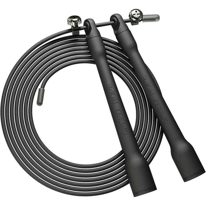 Стрибкове канат Ultra-Light Springseil Boxen, 2.8м, PVC, 110г, чорний, регульований